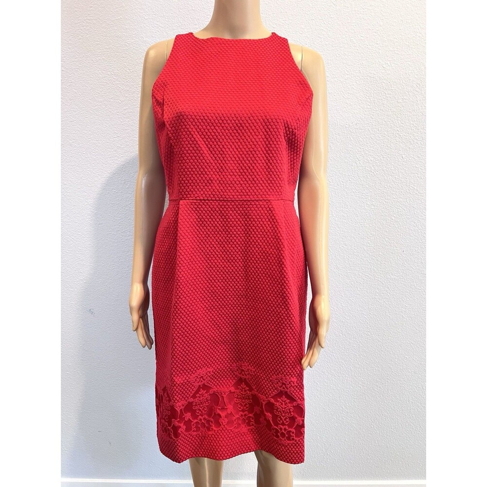 Janie and Jack Red Mommy and Me Holiday Short Dress Collection Women Size 8 NWT